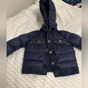 #135 Boys lightweight snap coat